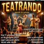 1 Ottobre 2026 - 10 Giugno 2027, ore 16:00 | Laboratorio "TEATRANDO - Parole in azione"